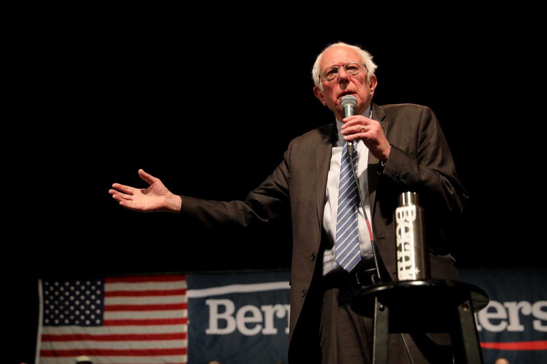 Bernie Sanders revs up supporters in St. Louis ahead of Tuesday’s presidential primary